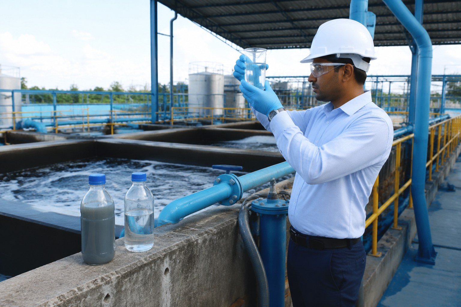 Garment washing wastewater treatment for Sri Lanka apparel industry