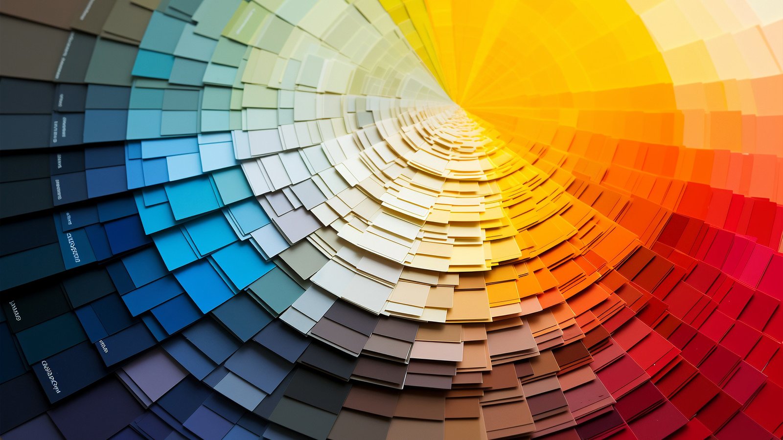 Color palette reference for dyeing and printing wastewater treatment