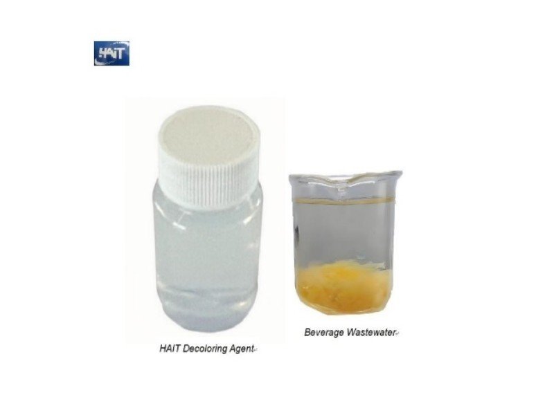 Wastewater treatment sample visual